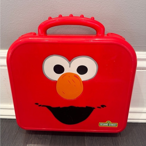 Sesame Street Other - Sesame Street Elmo Red Alphabet Letter Toy Learning Suit Case Toddler Baby Kid